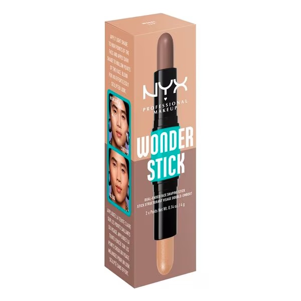 NYX Professional Makeup 01 Fair Wonderstick rozjasňujúci a kontúrovací kontúrovací krém 4 g