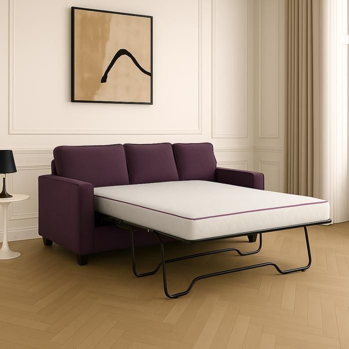 Materasso per divano letto Sampur | 120x190 | Schiuma a memoria di forma | Spessore 12 cm | Supporto ottimale ed equilibrato | Indeformabile