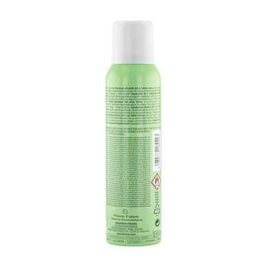 Klorane 24h tehokas deodoranttisuihke, valkoinen vaahtokarkki, 125 ml