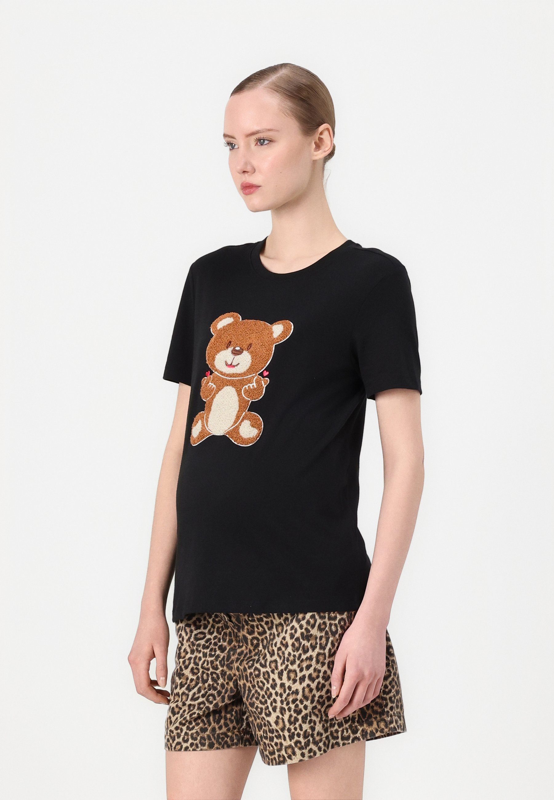 T-shirt imprimé « ONLY MATERNITY OLMTERESA LIFE TEDDY » noir