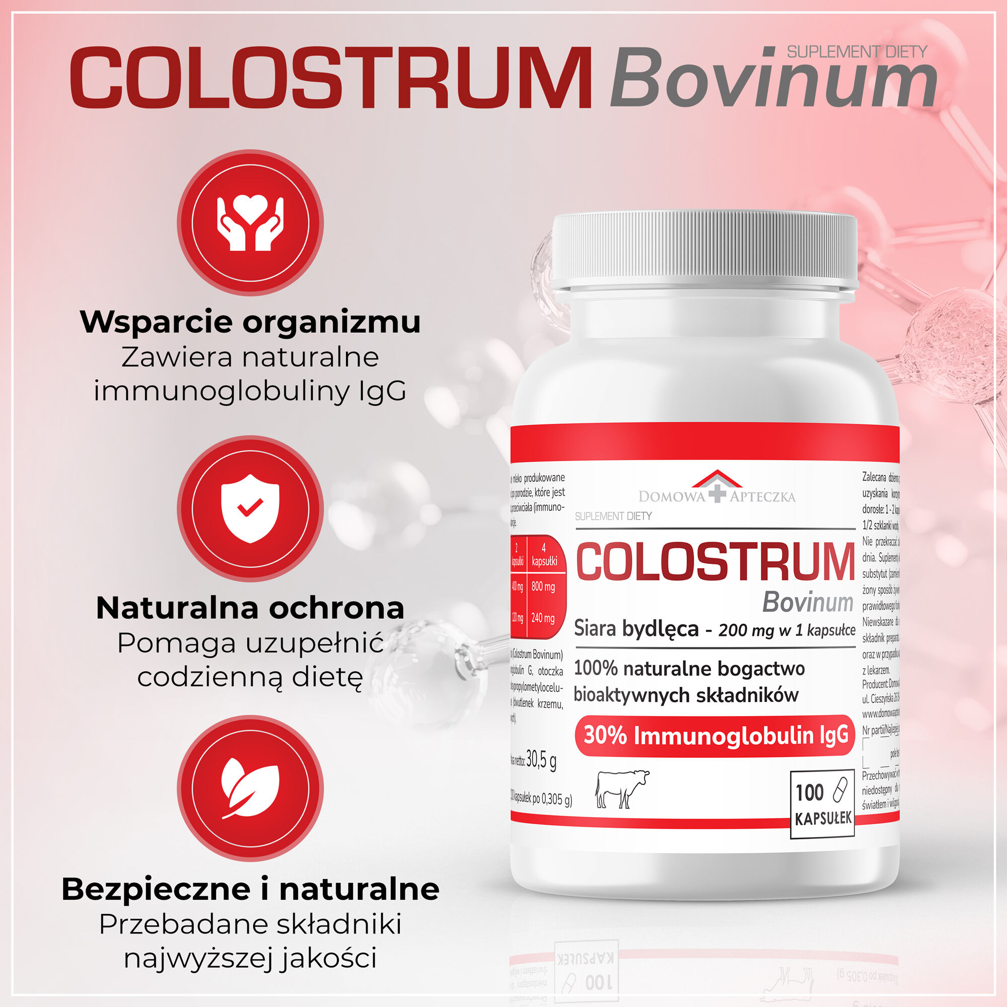 Armoire à Pharmacie Colostrum Bovinum