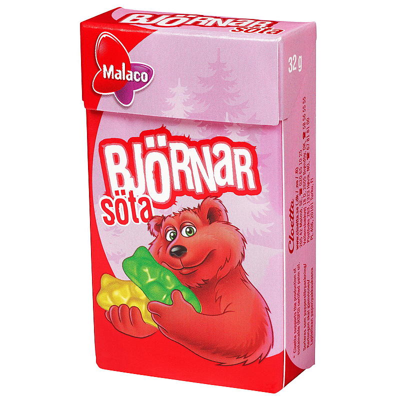 Cloetta söta björnar 32 g
