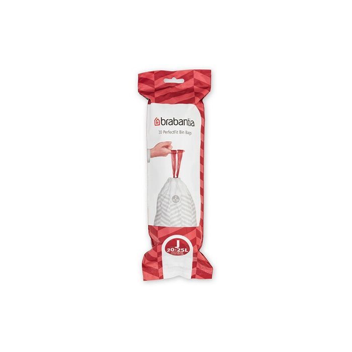 Brabantia 115585, 23 L, Wit, Polyethyleen met hoge dichtheid (HDPE), 55 cm, 535 mm, 240 stuks