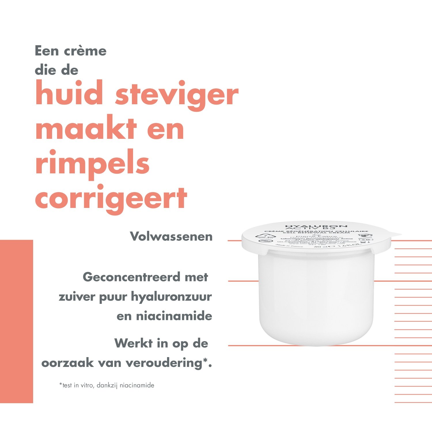 Avène Anti-Aging Pflege Hyaluron Activ B3 Renewal Punishing Cream - 50 ml