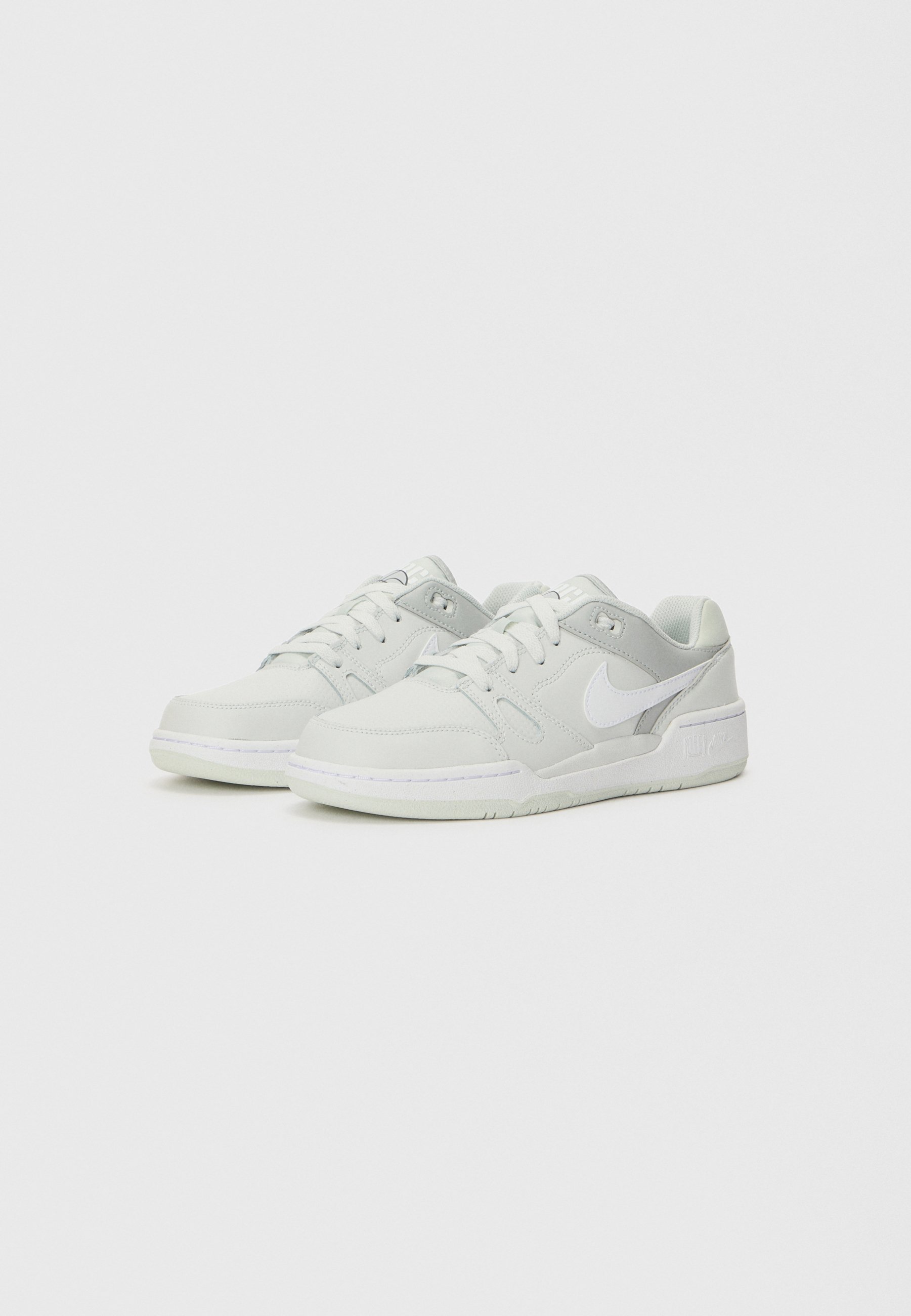 Nike Sportswear FULL FORCE LOW - Sneakers - photon dust/wit/rookgrijs/zilverkleurig