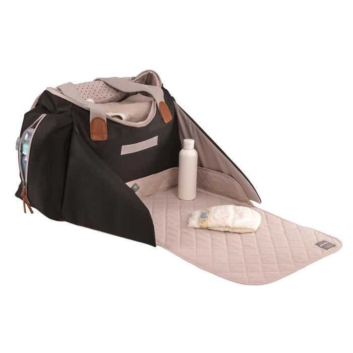 Borsa fasciatoio - BEABA - Sydney II - Modulare - Grande capacità - Nera