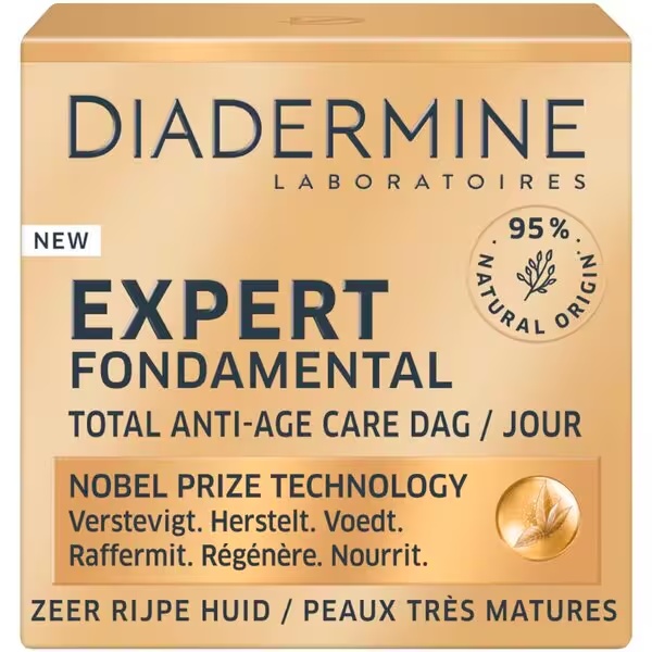 Diadermine Expert Fondamental dieninis kremas<br>50ml - brandžiai odai