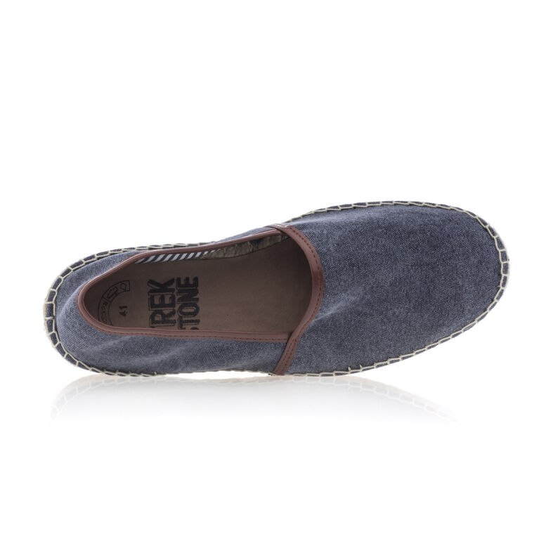 Pánske espadrilky s lanovou podrážkou - modré