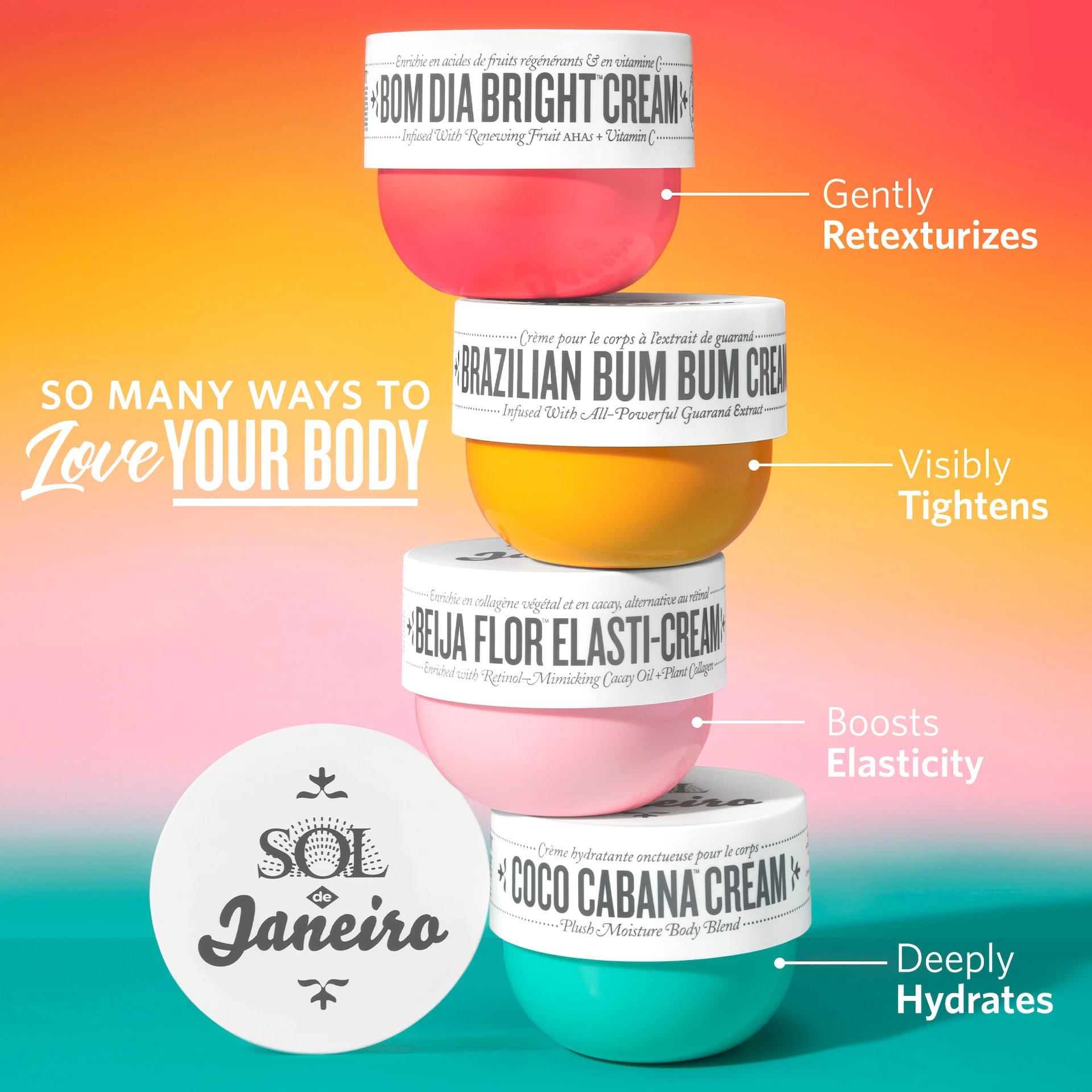 Beija Flor Elasti-Crema 240 ml - Sol de Janeiro