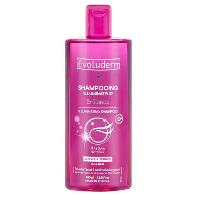 Evoluderm Shampoo Tylsille Hiuksille, Kirkastava, 400 ml