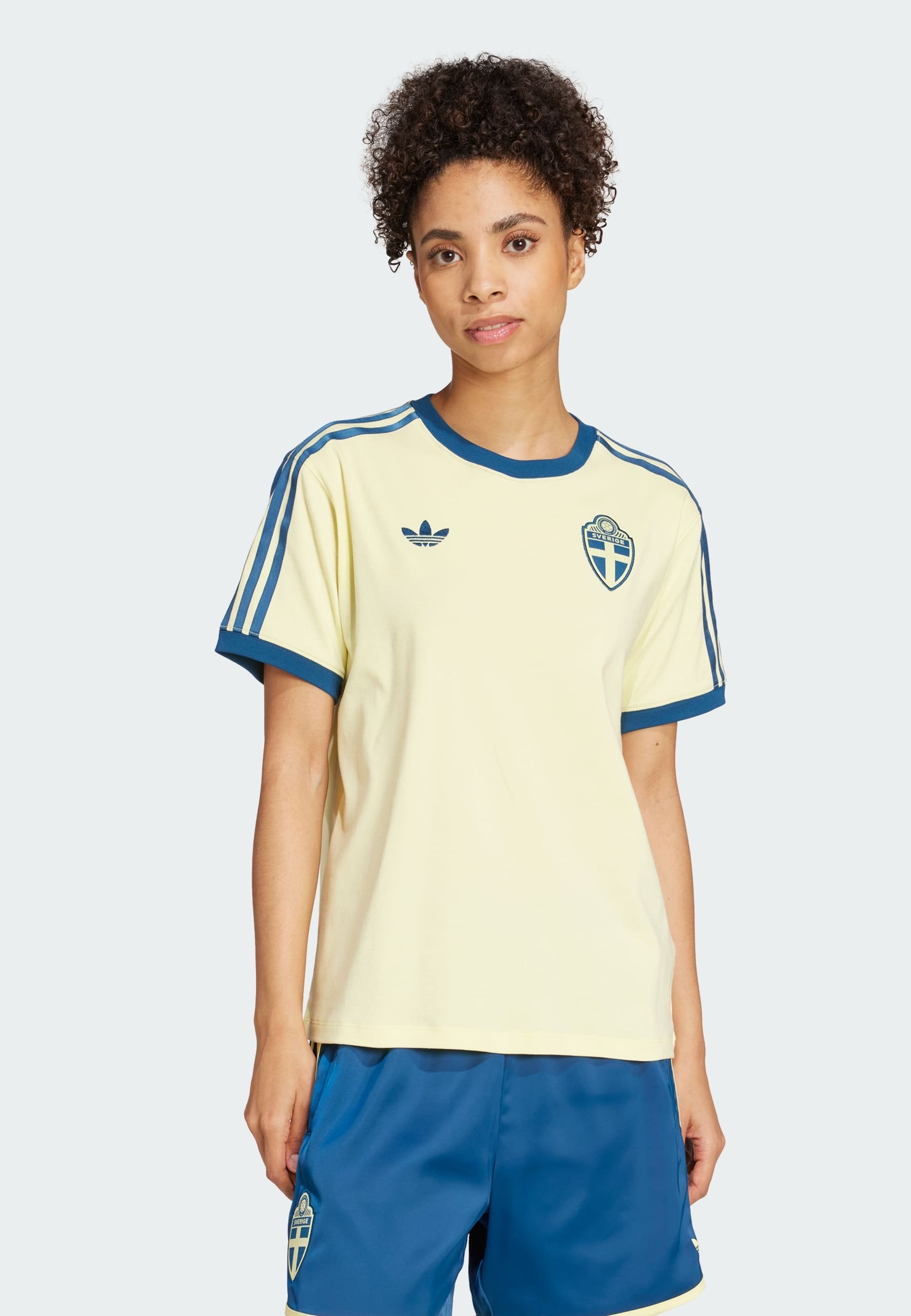 T-shirt adidas Originals SVFF - Stampa - citrino perlato