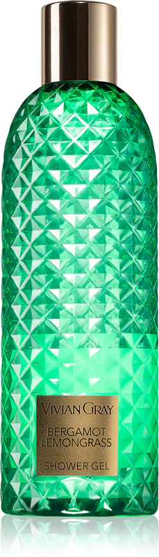 Gel de Banho Refrescante Vivian Gray Gemstone Bergamota e Capim-limão