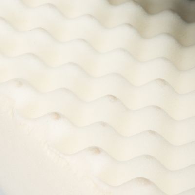 Prostokątne legowisko dla psa z pianki memory – szare