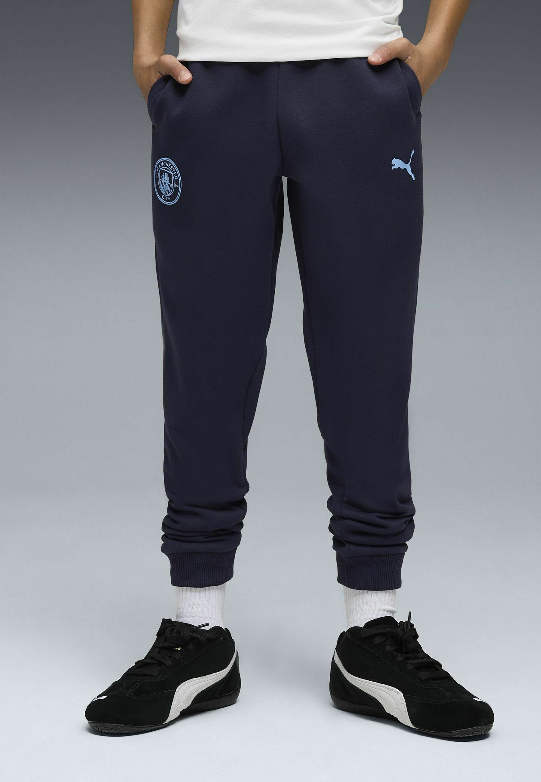 Puma MANCHESTER CITY - Klubové oblečení - black/white