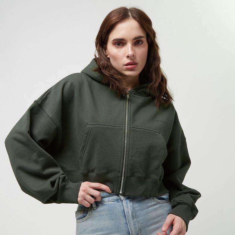Felpa corta con zip Marla