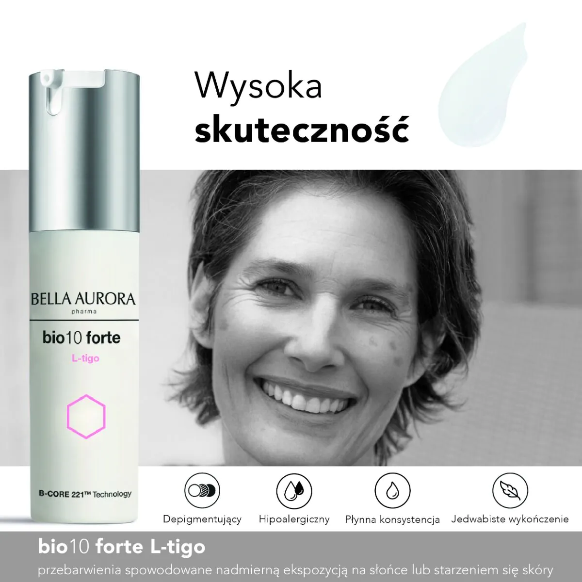 Bella Aurora L-tigo BIO10 Forte Kuracja depigmentacyjna