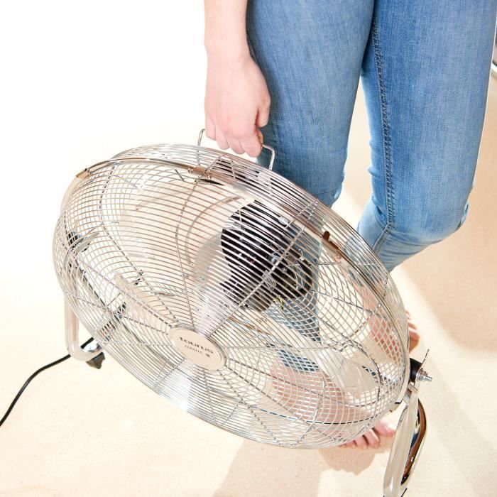 Taurus Alpatec Sirocco 18 120W floor fan, 3 speeds, 3 blades, adjustable tilt