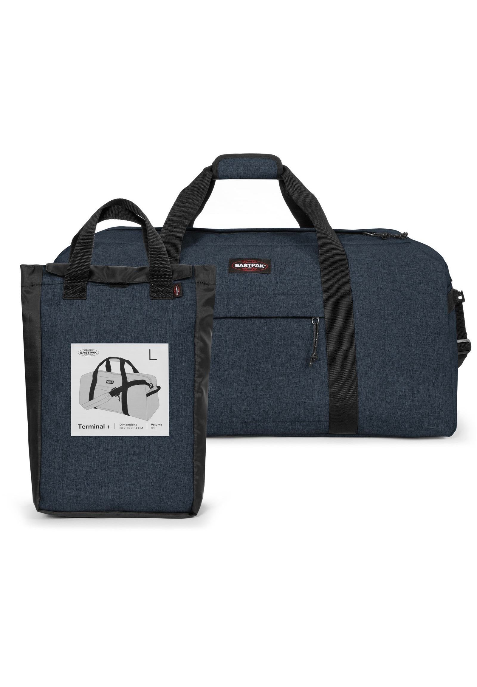 Eastpak TERMINAL + - Torba podróżna - potrójny denim
