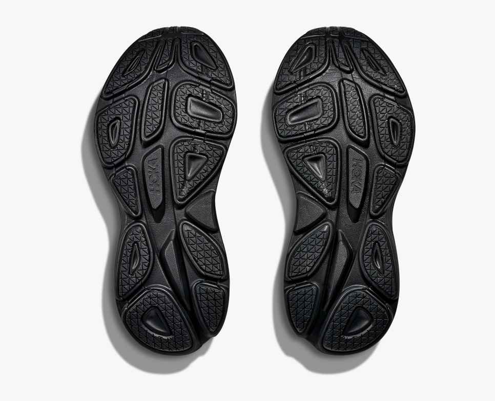 HOKA Stealth/Tech Bondi 8 Caged Negro/Negro