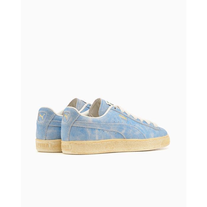Baskets Puma Suede Faded Bleu Unisex, mixte