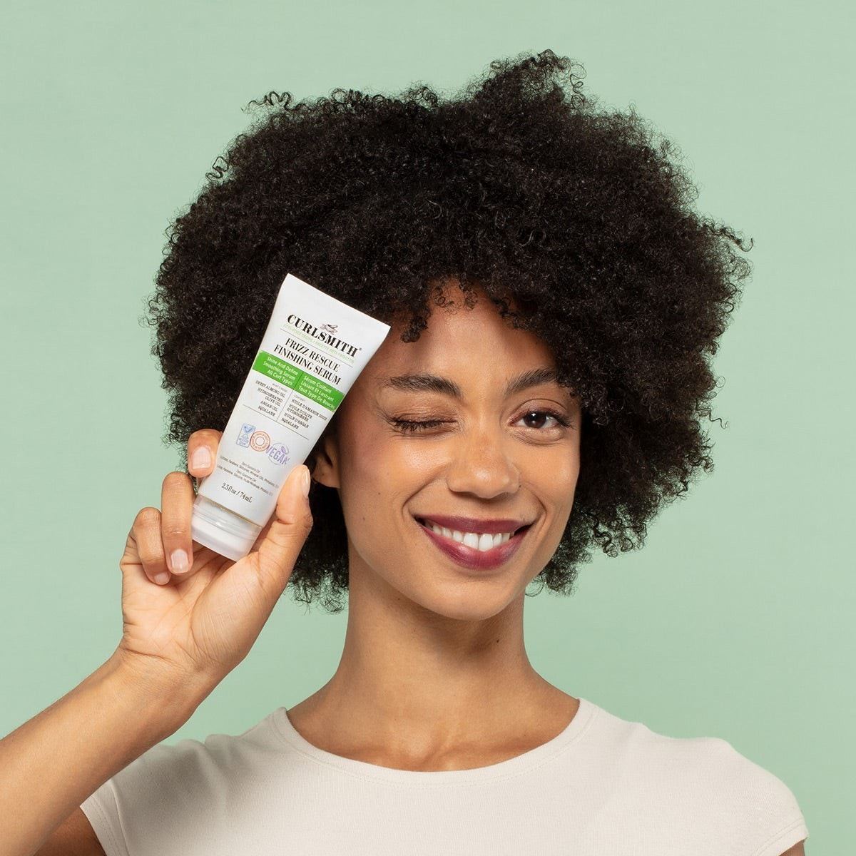 „Curlsmith“ plaukų gelbėjimo serumas „Frizz Rescue“ – 74 ml