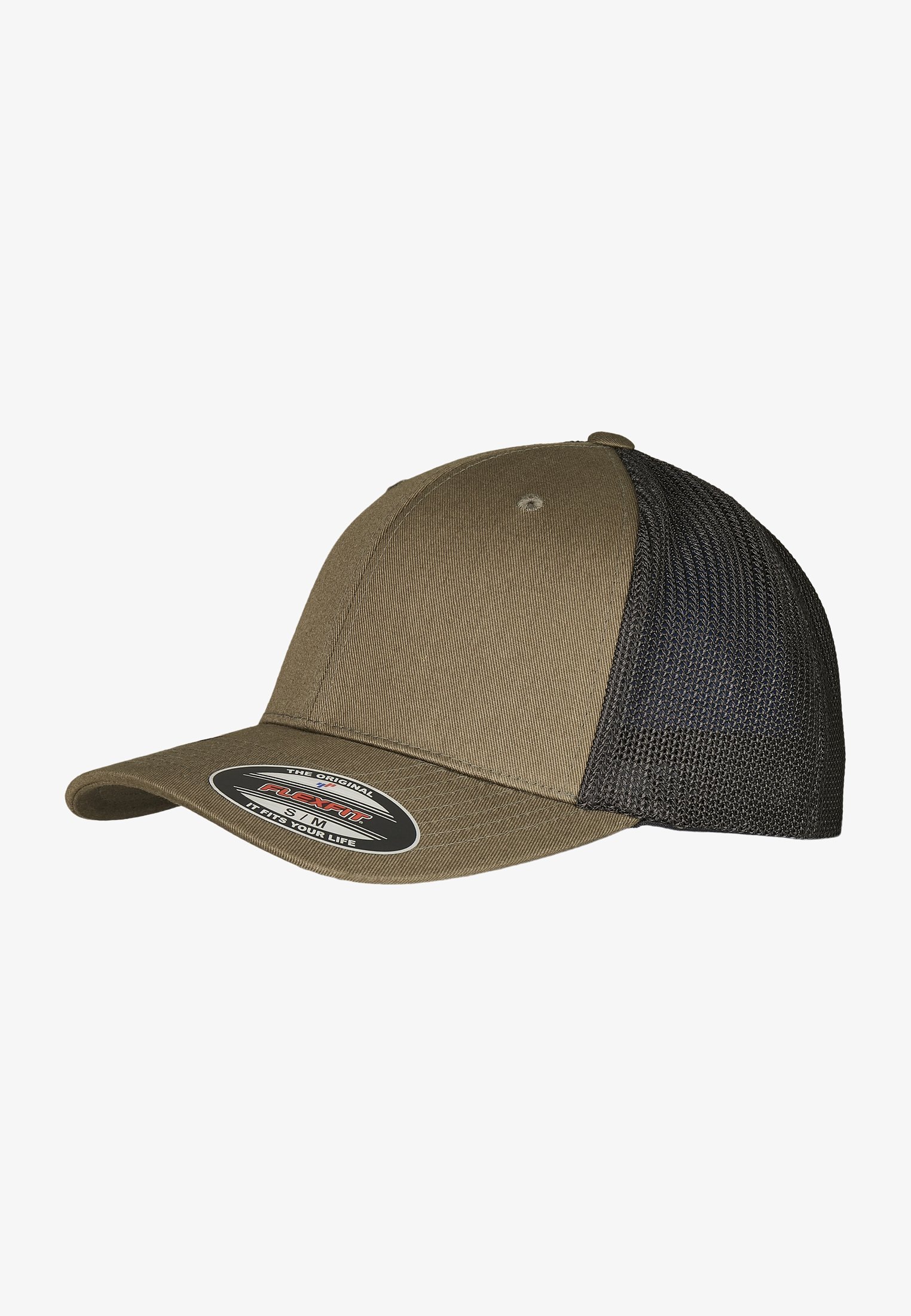 Boné Flexfit - verde-oliva/preto
