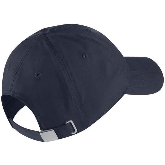 Gorra Nike para hombre - Azul marino - Visera curvada - Talla única (ajustable)