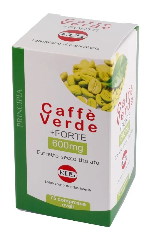 KOS Groene Koffie + Sterk 75Cpr Ovaal