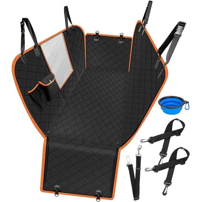 Pet Supplies Back Seat Cover for Cars Waterproof Backseat Protector Dog Travel Hammock Cover