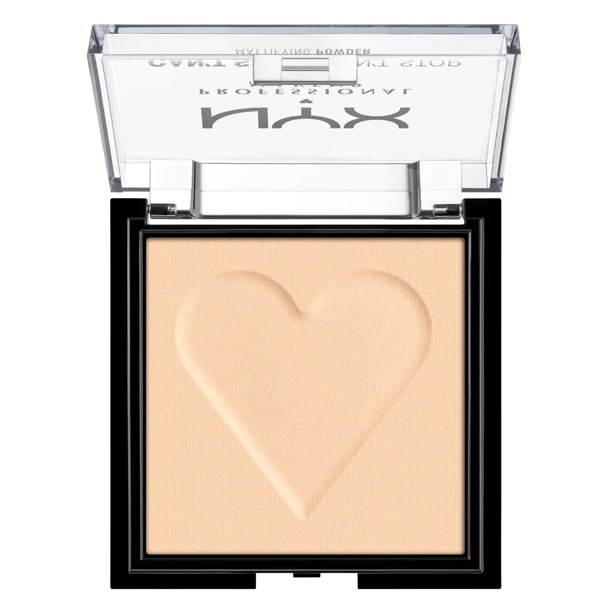 NYX Cant Stop Wont Stop Puder matujący Light Medium