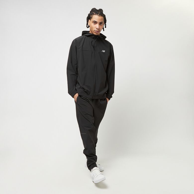Actieve stretch geweven slim fit broek