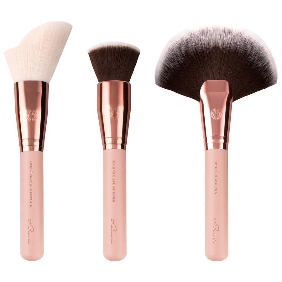 Sada štetcov Luvia Essential Brushes – ružovo-zlatý vintage štýl – 1 kus