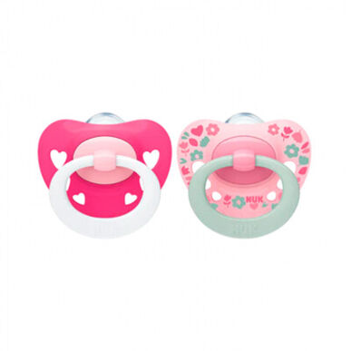 Nuk Chuchas Signature Silikon 6-18m 2 a 2 a