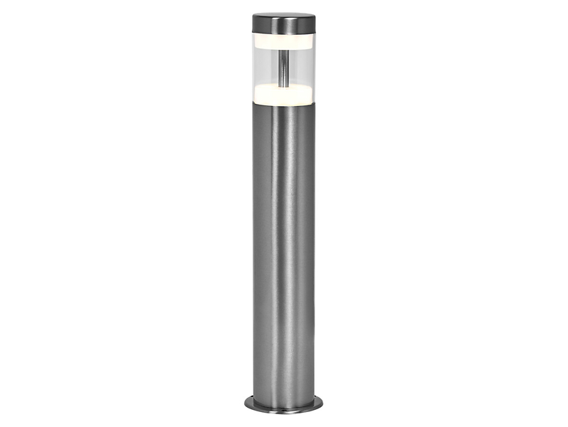 Słupek ogrodowy Endura Hybrid 48 cm srebrno-biały