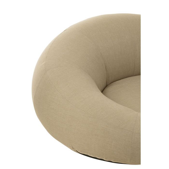 Colchón - J-LINE - Donut - Beige - Individual - Funda extraíble