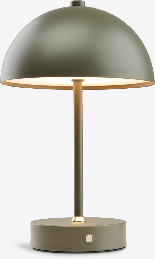 KENT KENT svjetiljka na baterije Ø16xV25cm zelena s gumbom i timerom