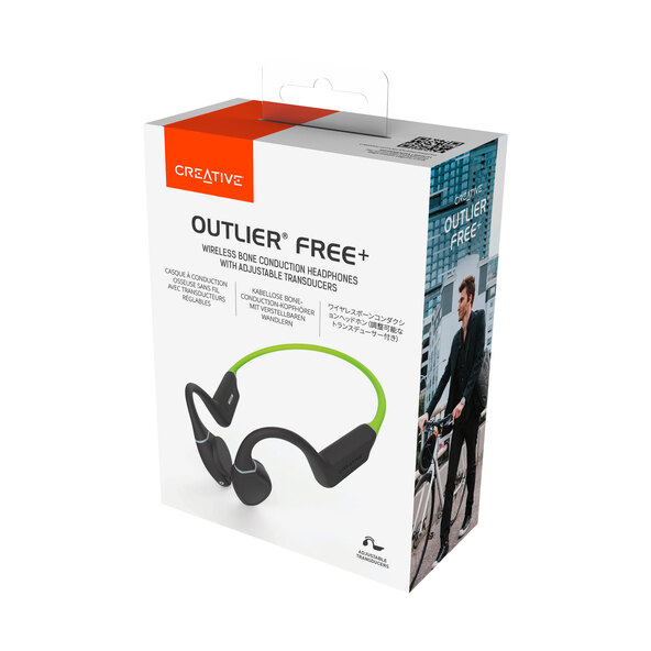 Knochenschallkopfhörer Outlier Free+, grün