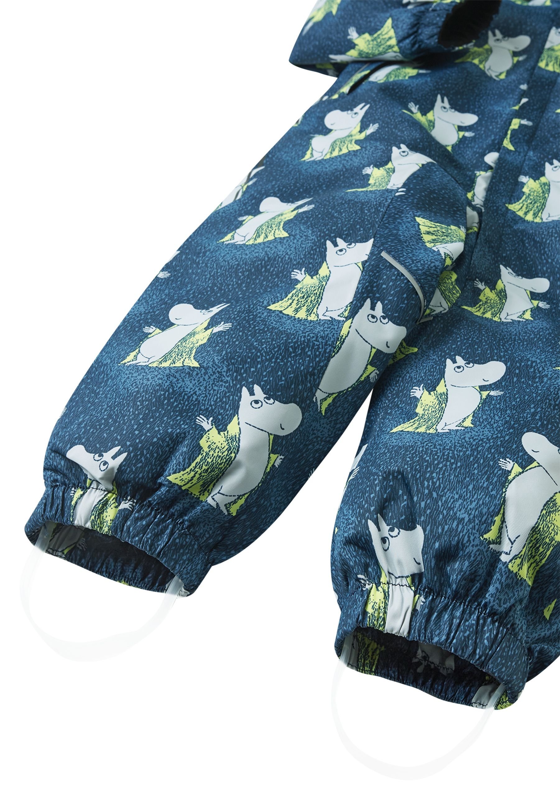 Reima ZIMNÍ OVEREL MOOMIN LYSTER UNISEX - Snowsuit - námořnictvo