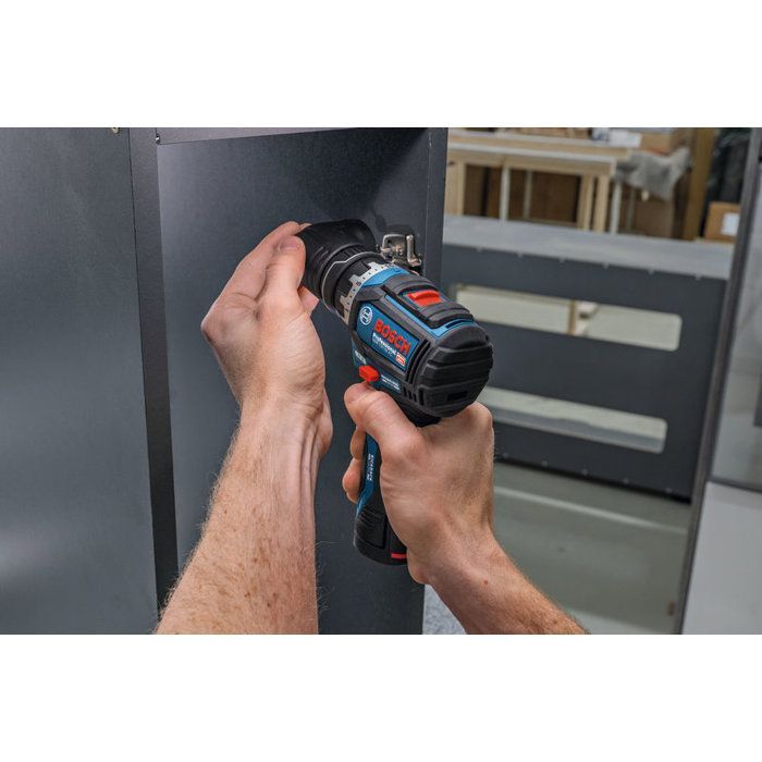 BOSCH PROFESSIONAL Cordless Drill/Driver - Flexiclick GSR 12V-32 FC - Without battery or charger - With accessories