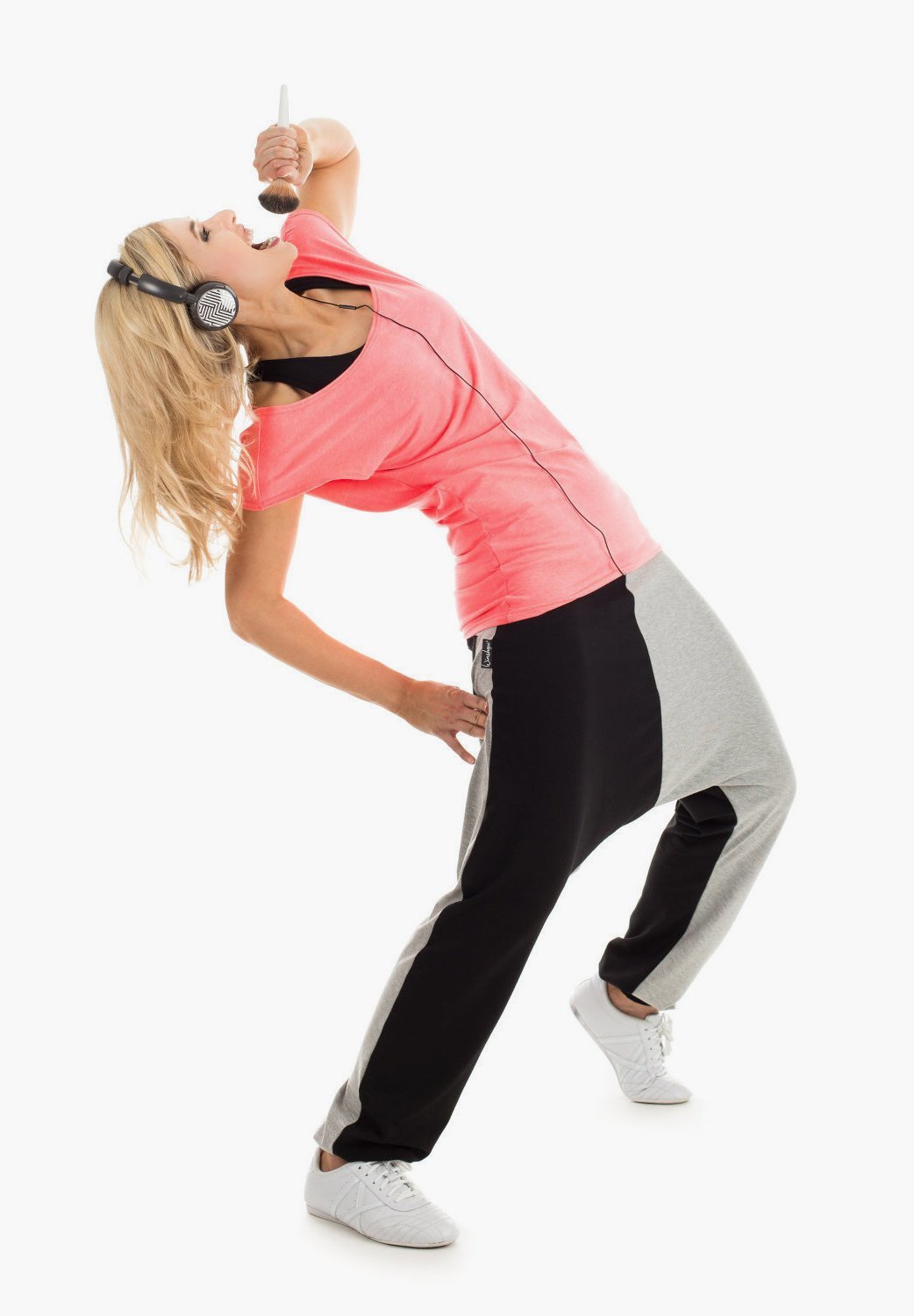 Winshape Print T-Shirt – Neonkoralle