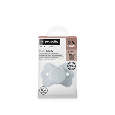 Suavinex Selection Wonder Butterfly SX-Pro 0-6M Premium Tetina 0-6M 1 unidad 1 unidad