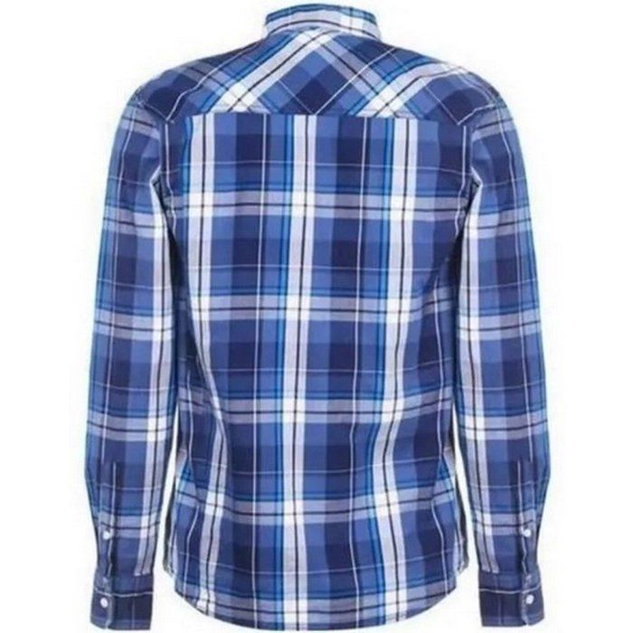 Camisa azul lavada para hombre de Lee Cooper