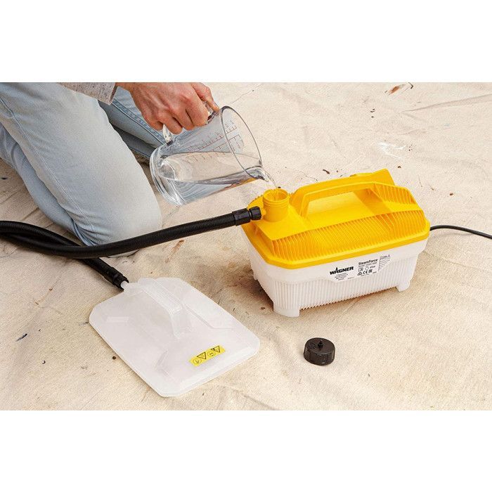 Decapadora de papel pintado eléctrica a vapor Steamforce Plus - Wagner - 2000W - Blanca