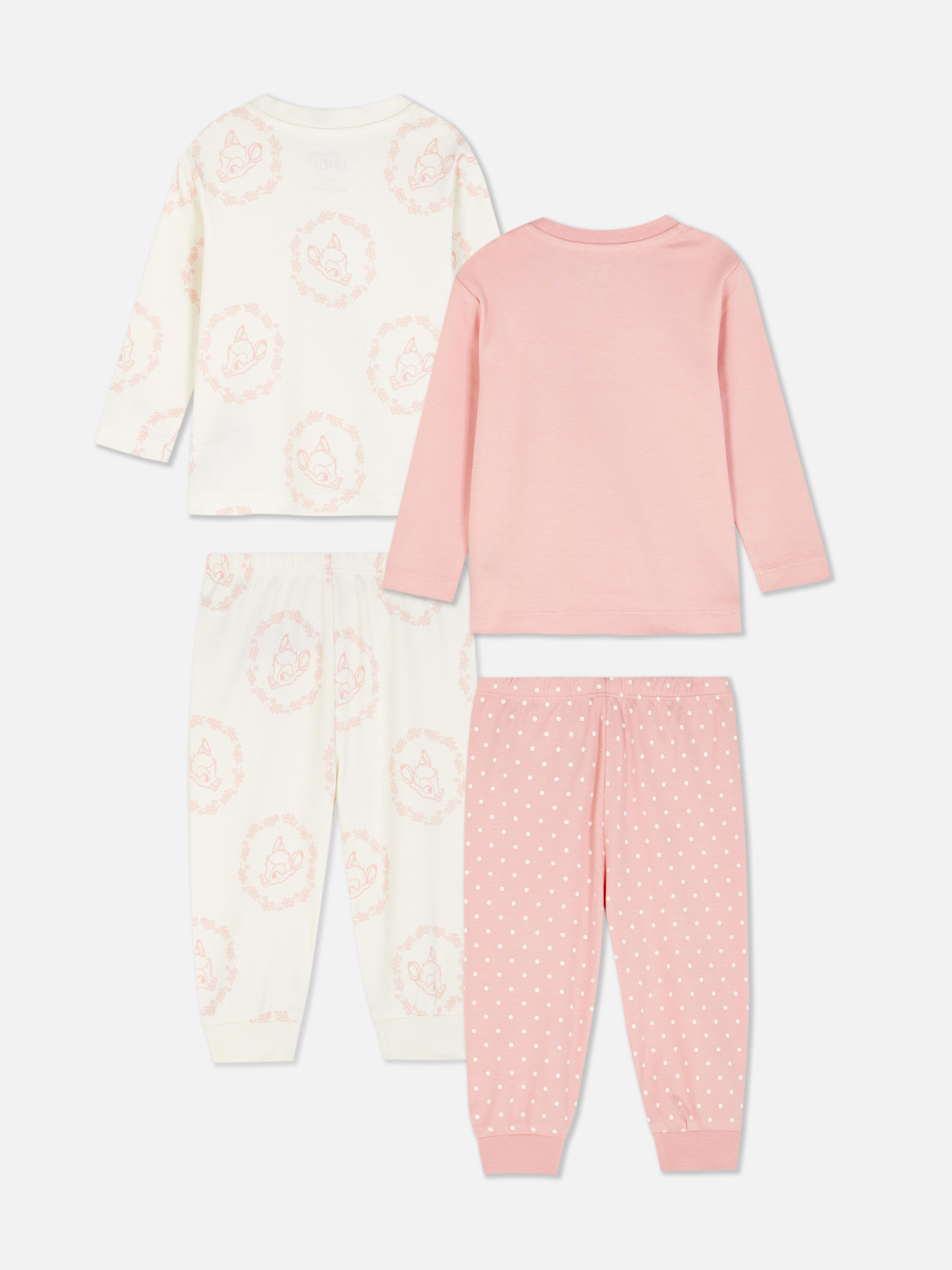 Pijamale Disney cu imprimeu Bambi, set de 2 Set de două pijamale lungi cu imagini Disney