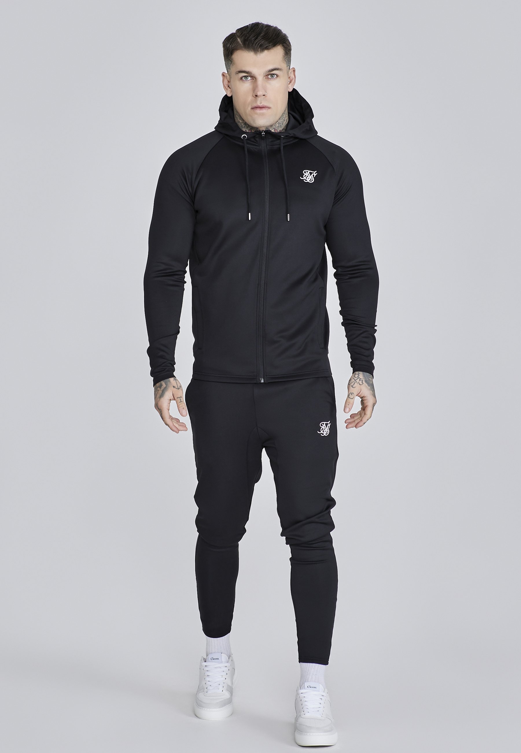 SIKSILK SET - Trainingspak - zwart
