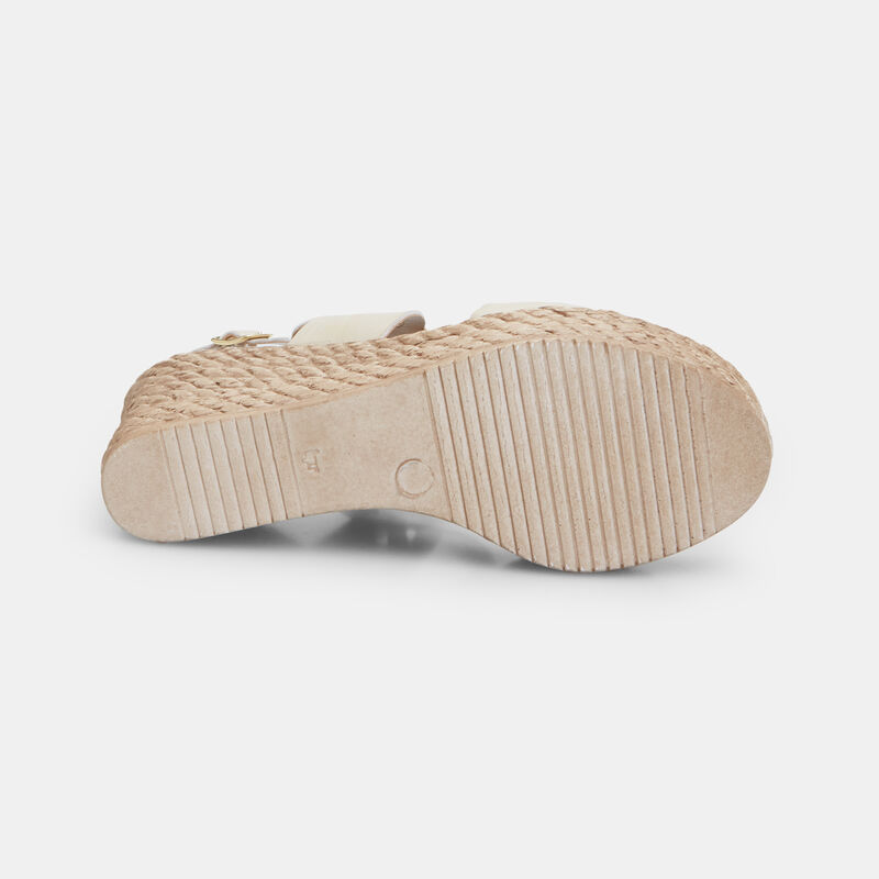 Sandały damskie BATA na koturnie 8 cm