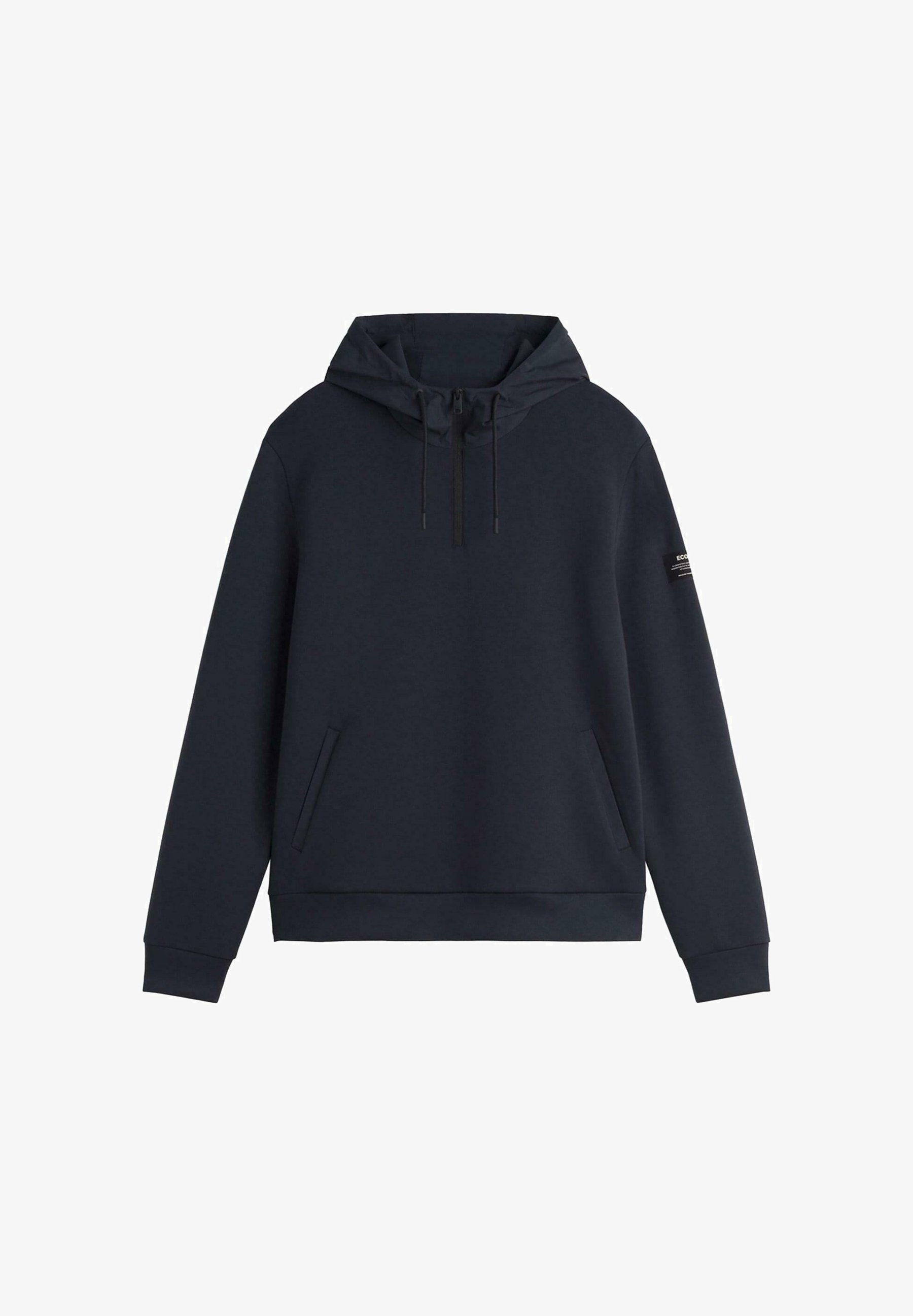 Ecoalf SURAT HYBRID - Sweat à capuche - bleu marine foncé