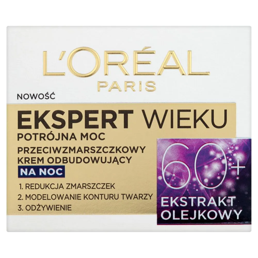 L'Oréal Paris Ekspert Wieku 60+ Krem na noc