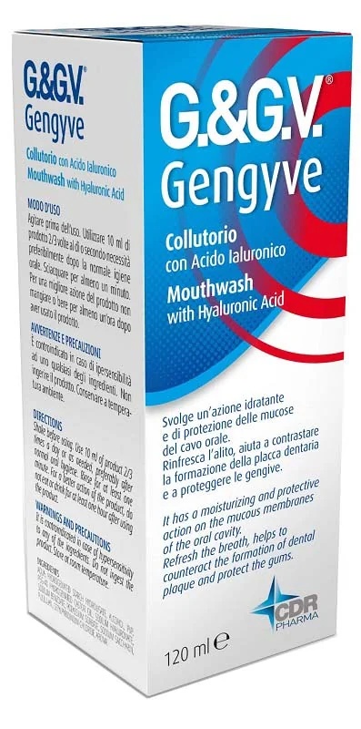 G&Gv Gengyve Mundspülung 120 ml