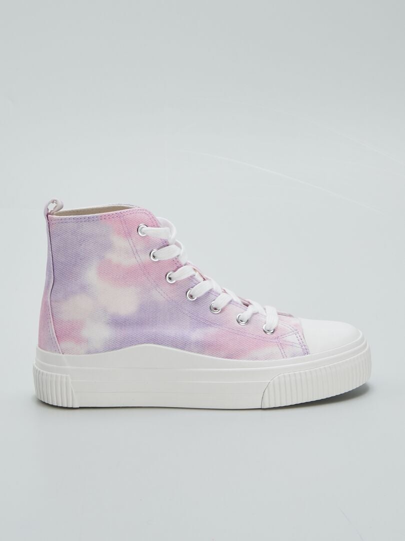 Canvas wedge sneakers - PAARS